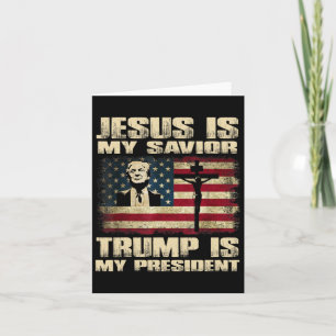 Verurteilter Felon Jesus ist mein Retter Trump ist Karte
