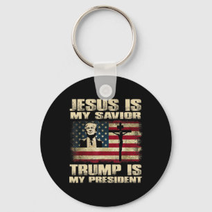 Verurteilter Verbrecher Jesus ist mein Retter Trum Schlüsselanhänger