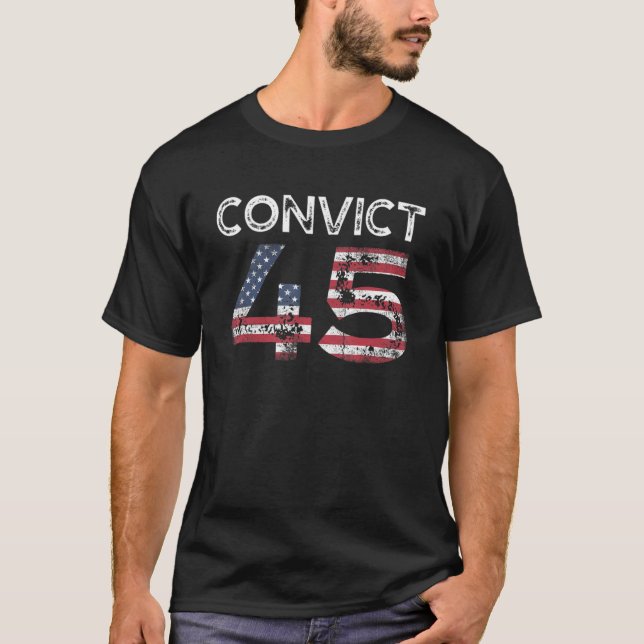 Verurteilung 45 Niemand steht über dem Gesetz Demo T-Shirt (Vorderseite)