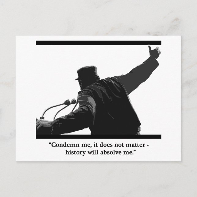 "Verurteilung" Postkarte (Vorderseite)
