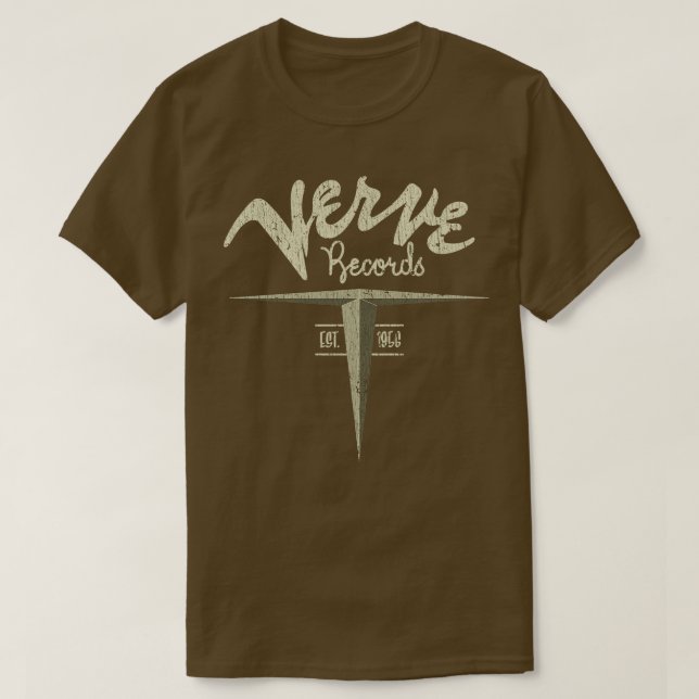 Verve Platten 1956 Crewneck Sweatshirt T-Shirt (Design vorne)