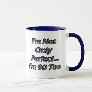 Vervollkommnen Sie 90 Jährige Tasse
