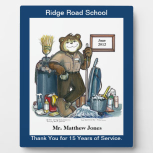 Verwahrer Award oder Recognition Plaque Fotoplatte