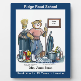 Verwahrer Award oder Recognition Plaque Fotoplatte