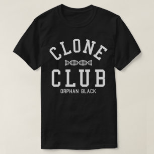 Verwaister schwarzer Klon-Verein T-Shirt