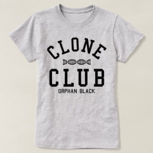 Verwaister schwarzer Klon-Verein T-Shirt