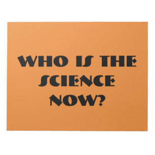 Verwaistes schwarzes Zitat, wer das sciencenow Notizblock