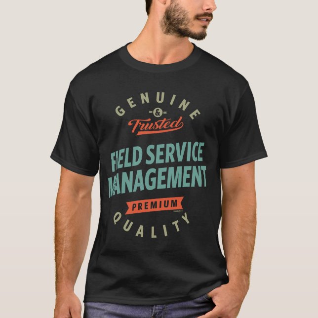 Verwaltung der Felddienste T-Shirt (Vorderseite)