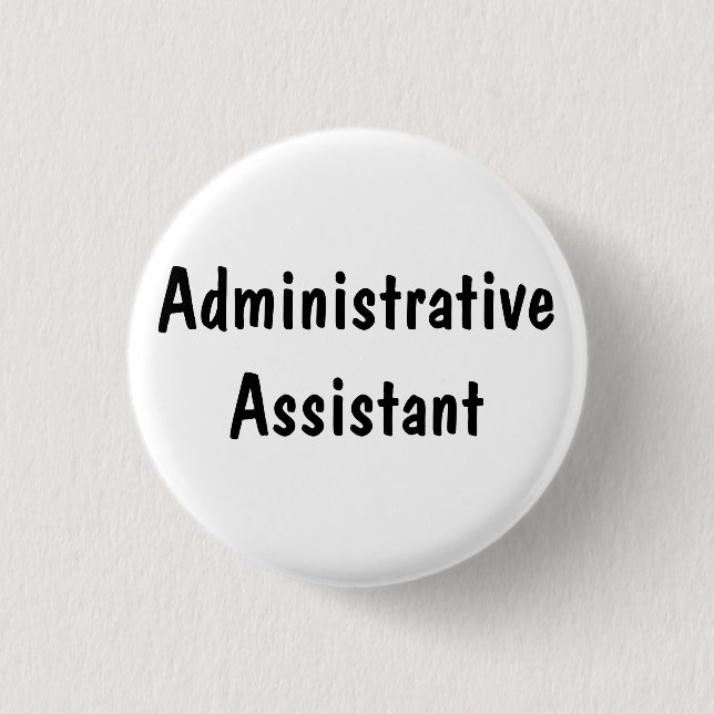 Verwaltungsassistent Button (Vorderseite)