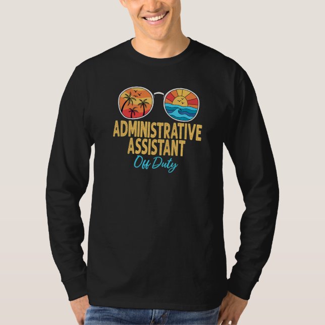 Verwaltungsassistent für dienstliche Zwecke - Happ T-Shirt (Vorderseite)