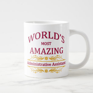Verwaltungsassistent Jumbo-Tasse