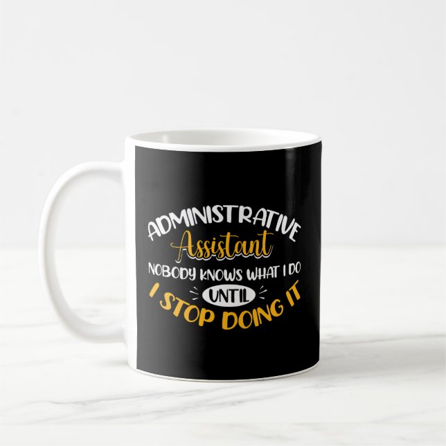 Verwaltungsassistent Kaffeetasse (Links)