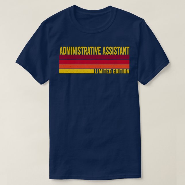 Verwaltungsassistent T-Shirt (Design vorne)