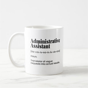 Verwaltungsassistent, Verwaltungsdirektor Kaffeetasse