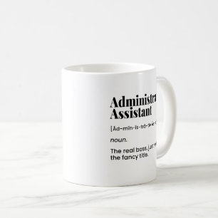 Verwaltungsassistent, Verwaltungsdirektor Kaffeetasse