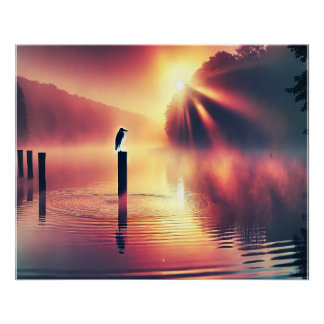 🌅 verwandeln Sie Ihr Gerät mit Misty Dawn! 🌅 Poster