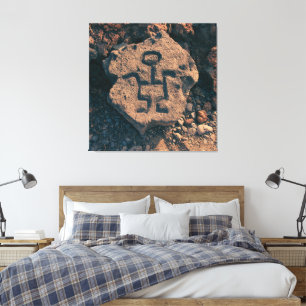 Verwandeln Sie Ihre Wände in eine heilige Geschich Leinwanddruck