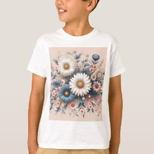 Verwandeln Sie Ihren Raum mit eleganter Daisy-Blum T-Shirt