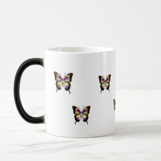 Verwandelnde ÄNDERUNGEN Tasse des Schmetterlinges,