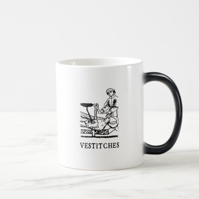 Verwandelnde Tasse Vestitches Logos (Rechts)