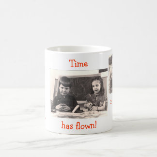 Verwandelnde Tasse/Zeit ist geflogen! Verwandlungstasse