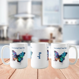 Verwandelt durch 12 einfache Schritte - Benutzerde Kaffeetasse