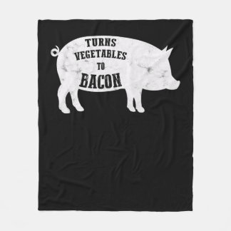 verwandelt Gemüse in Bacon | Funny GRILLEN Lovers Fleecedecke
