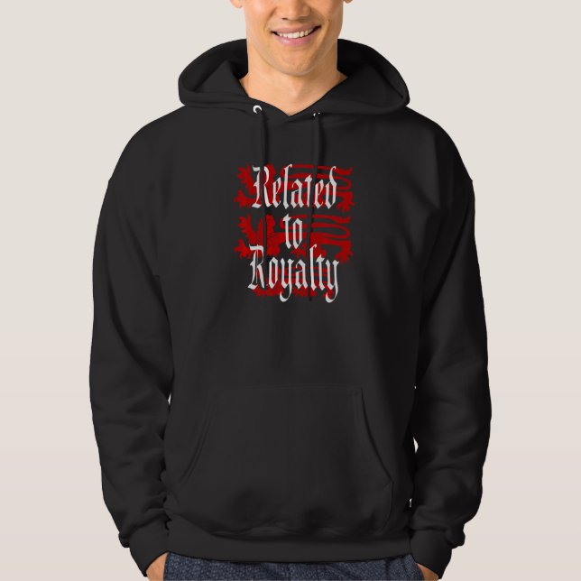 Verwandt mit der Genealogie der Royalty Hi Hoodie (Vorderseite)