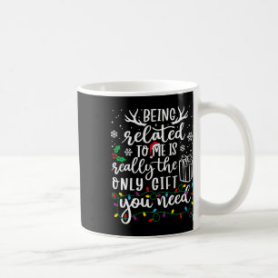 Verwandt mit mir Funny Christmas Familie Xmas Pa Kaffeetasse