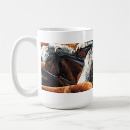 Verwandter Geist - Pferdeherden-Kaffee-Tasse Kaffeetasse