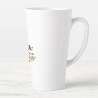 Verwechseln Sie die Wildnis nicht mit Verlassenhei Milchtasse