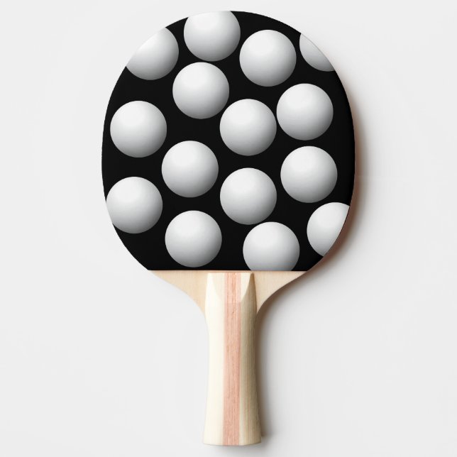 Verwechseln Sie Ihre Gegner mit mehreren Balls dar Tischtennis Schläger (Vorderseite)