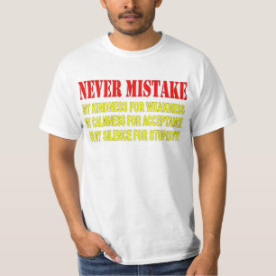 VERWECHSELN SIE NIE T-Shirt