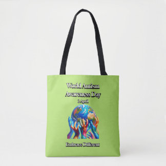 Verwechseln Sie sich. Welttag der Aufklärung über Tasche