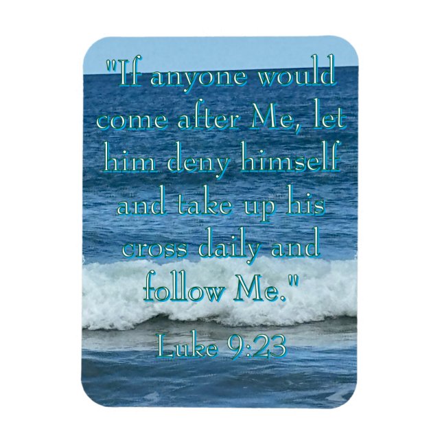 Verweigern Sie sich selbst Flexibles Foto Magnet (Vertikal)