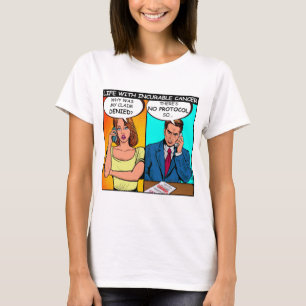Verweigerung einer Versicherungsklage wegen unheil T-Shirt