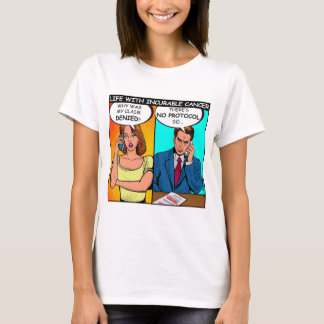 Verweigerung einer Versicherungsklage wegen unheil T-Shirt