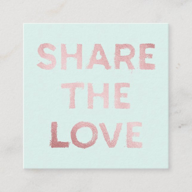 Verweisen Sie ein Empfehlungskarte (Vorderseite)