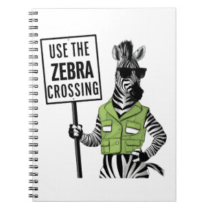Verwenden der Zebra-Kreuzung Notizblock