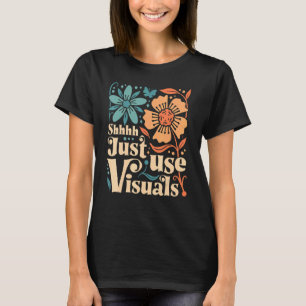 Verwenden Sie einfach die Bilder SPED Lehrer Speci T-Shirt