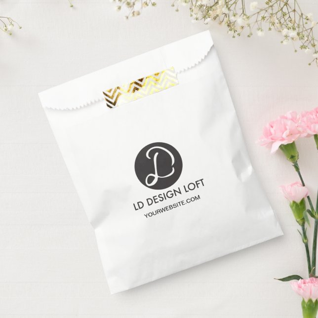 Verwenden Sie einfach Ihr Logo und Ihre Website Geschenktütchen (Versiegelt)