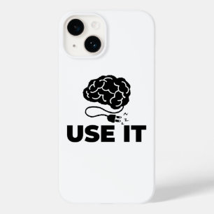 Verwenden Sie es - Gehirndesign Case-Mate iPhone 14 Hülle