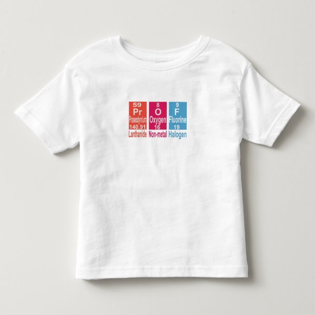 VERWENDEN VON ELEMENTEN AUF DER ZEITTABELLE ZUM SP KLEINKIND T-SHIRT (Vorderseite)