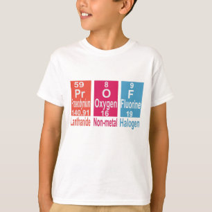 VERWENDEN VON ELEMENTEN AUF DER ZEITTABELLE ZUM SP T-Shirt