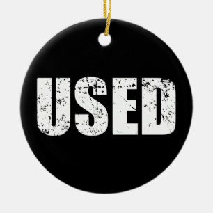 VERWENDET KERAMIK ORNAMENT