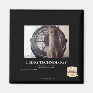 Verwendung von Technologie Magnet