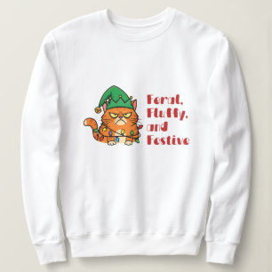 Verwildert, Fluffig und Festlich Sweatshirt