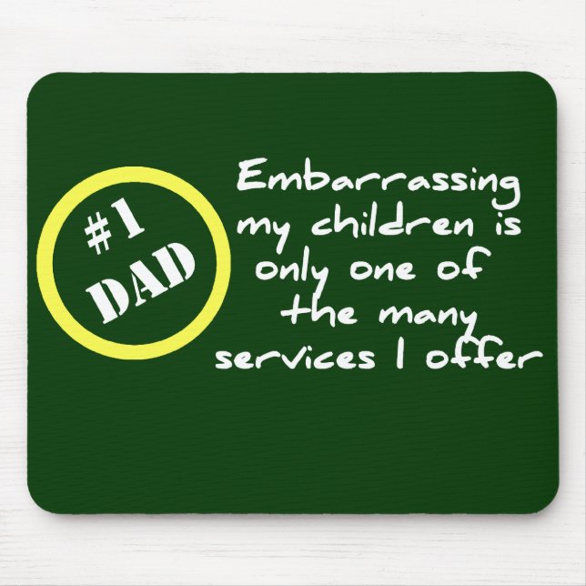 Verwirren meiner Kinder Mousepad (Vorne)