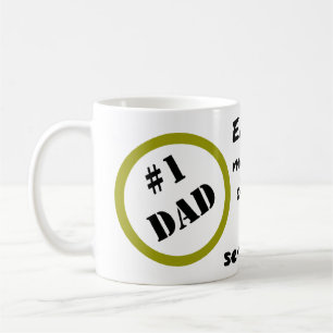 Verwirren meiner KinderTasse für Vater Kaffeetasse