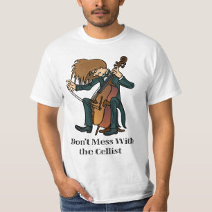 Verwirren Sie nicht mit dem Cellist-T - Shirt